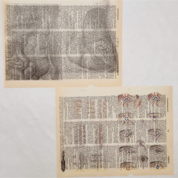 Anatomy Dictionary Prints 3, Anatomy Prints, Book Page Prints - Picture 3 of 6